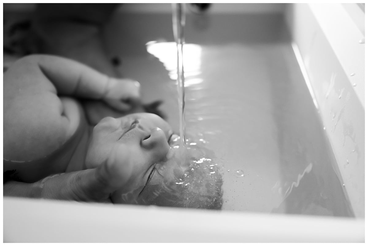 photo bébé thalasso bain