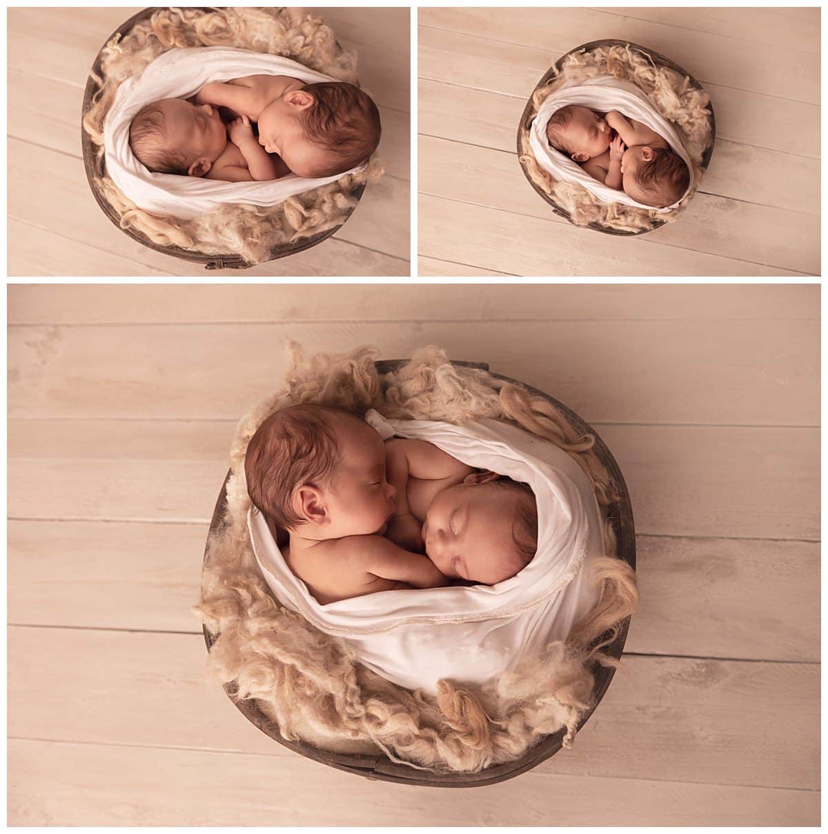 photographe nouveau-né jumeaux